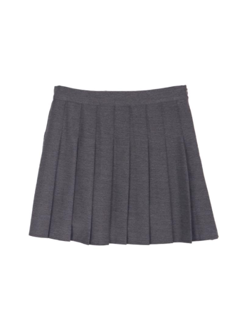 ACYM Pleats trapeze mini スカート
