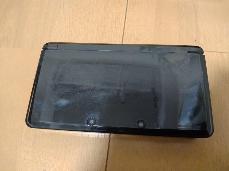 ニンテンドー 3DS　本体　ブラック　+ソフト3本　 起動確認済み