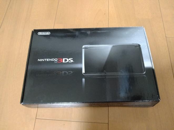 ニンテンドー 3DS　本体　ブラック　+ソフト3本　 起動確認済み