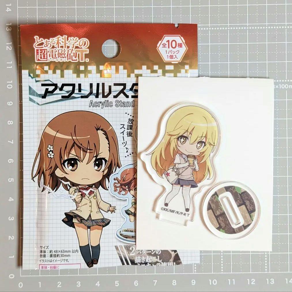 食蜂操祈 とある魔術の禁書目録 アクスタ 缶バッジブロマイド 限定
