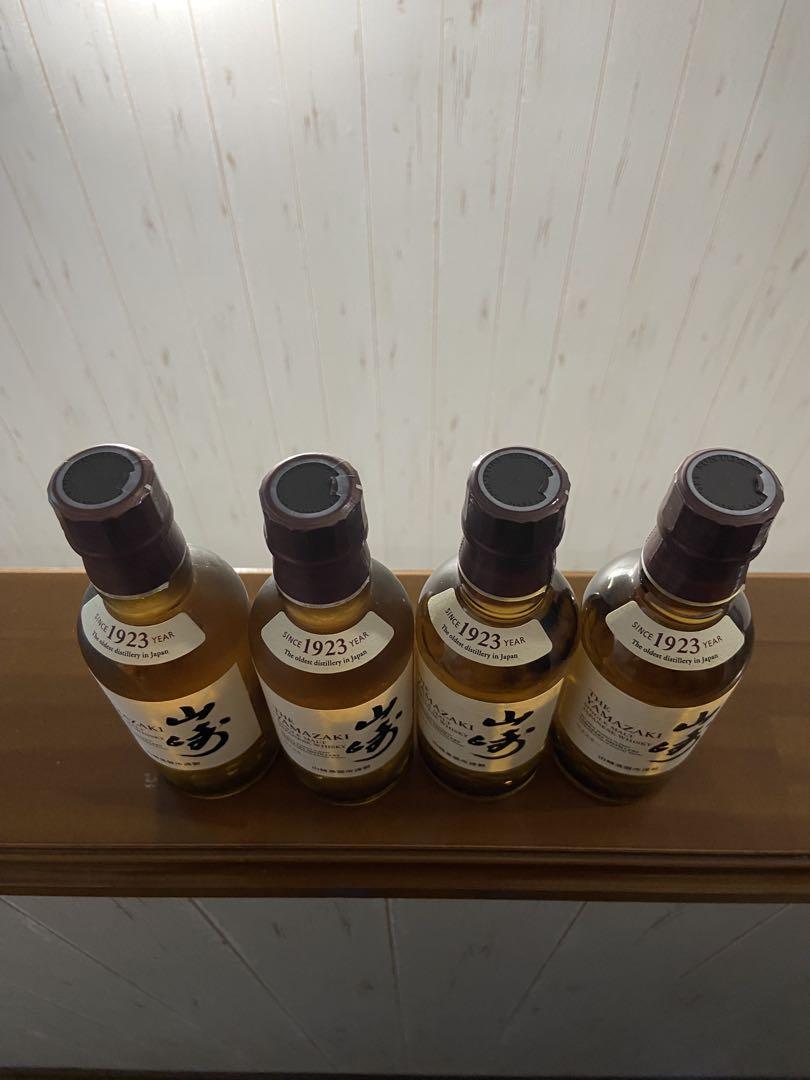 山崎ウイスキー 180ml 4本セット - メルカリ