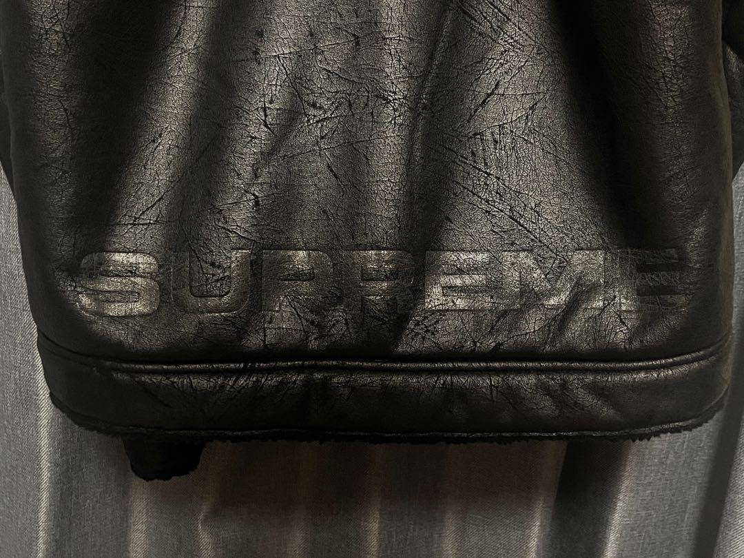 ジャケット・アウター Supreme Faux Shearling Hooded Jacket XL