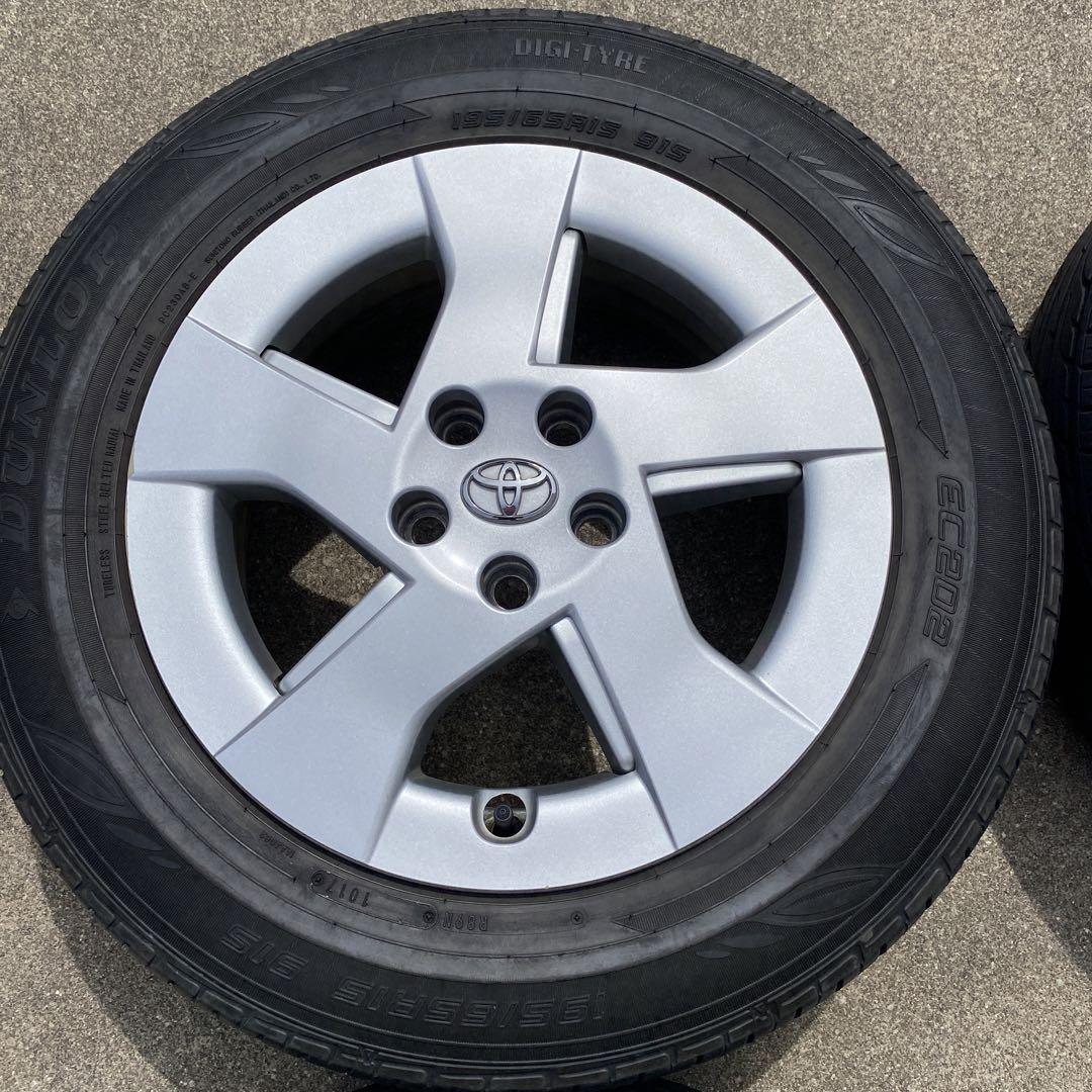 トヨタ純正 195/65Ｒ15 30系 プリウス ウィッシュ #24327 トヨタ純正 195/65R15 30系 プリウス ウィッシュ #24327 - メルカリ