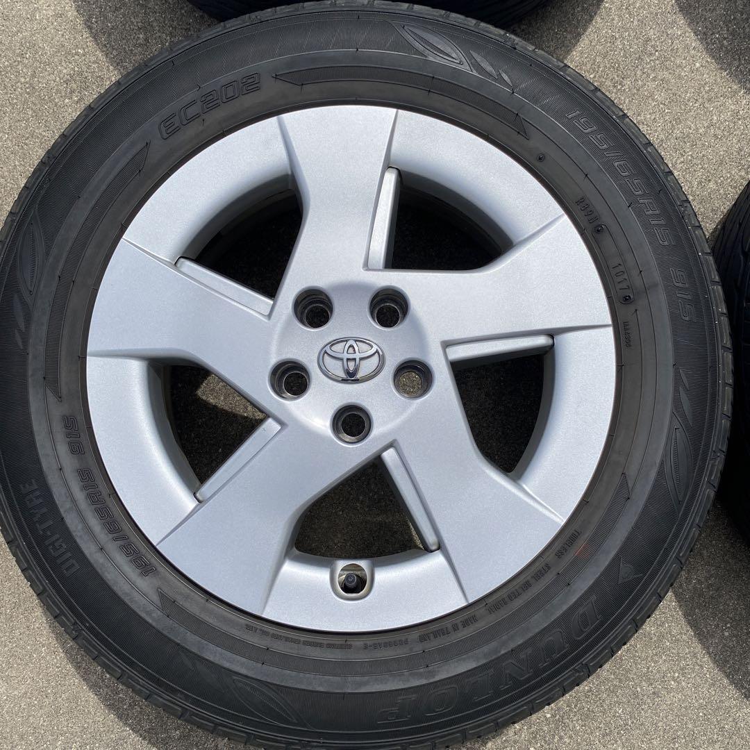 人気ブランド新作豊富 トヨタ アルミホイールセット 195/65R15 30系プリウス純正 タイヤ・ホイール