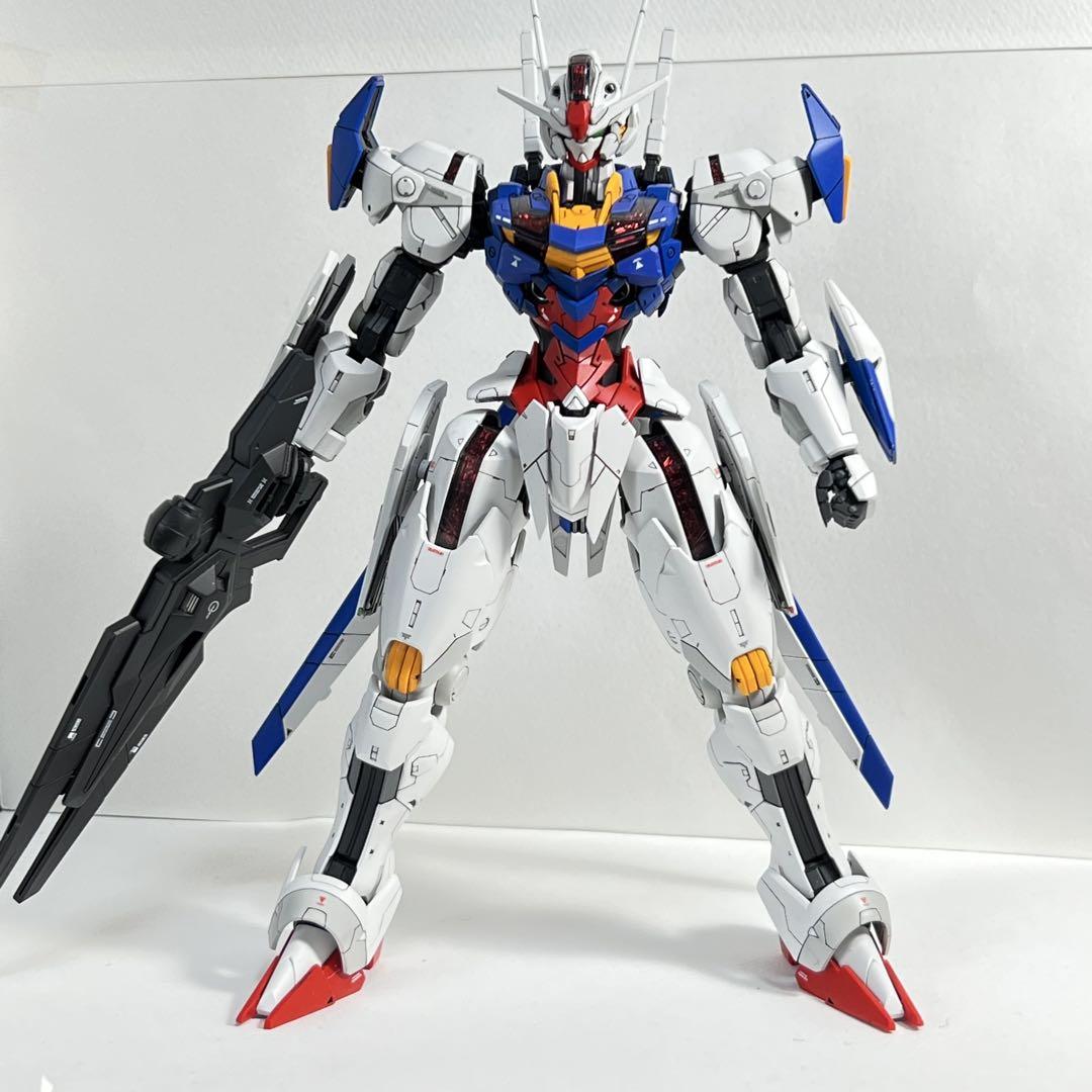 フルメカニクス　エアリアル　全塗装　完成品　ガンダム　1/100