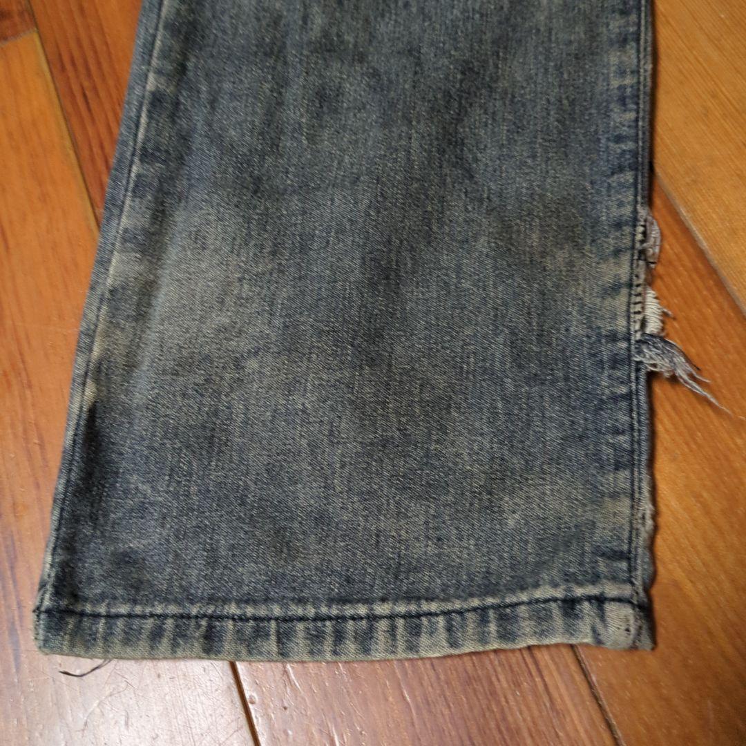 Stussy ヴィンテージ☆ブラックデニムW30