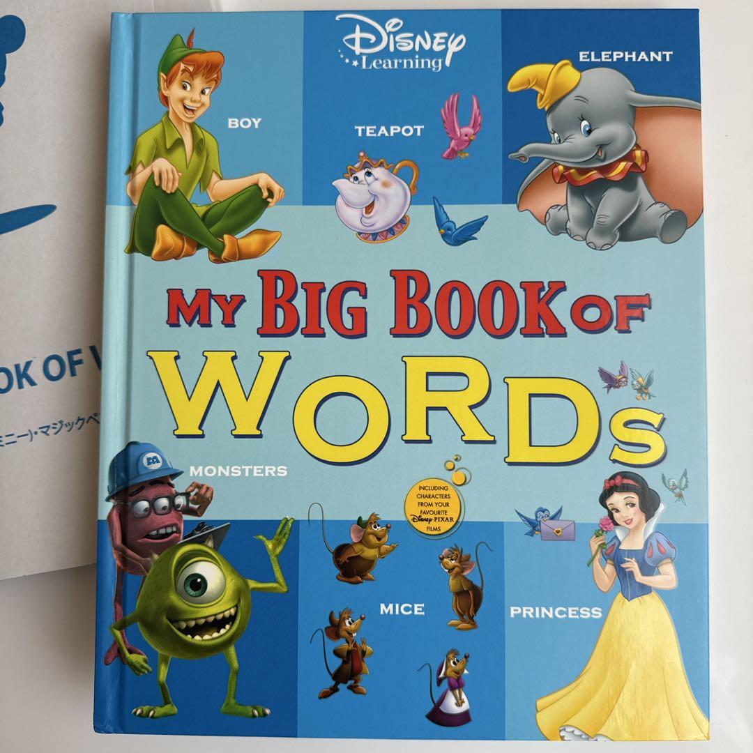 マイビッグブックオブワーズ My big book of words 絵本DWE