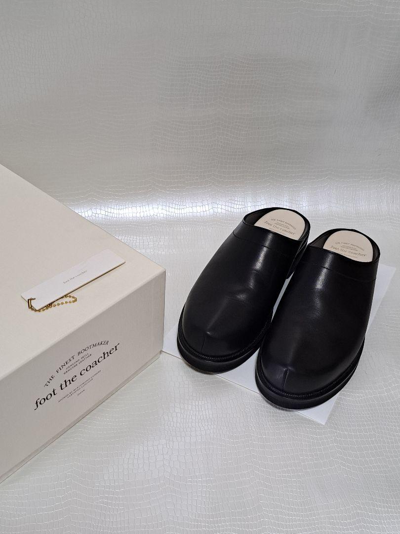 【美品】フットザコーチャー MINIMAL CLOG レザーサンダル