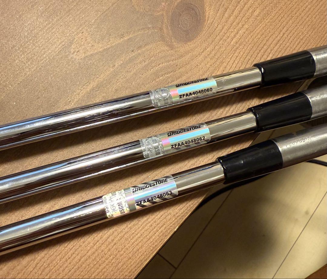 50/54/58 3本セット ノンメッキ ブリヂストン バイティングスピン