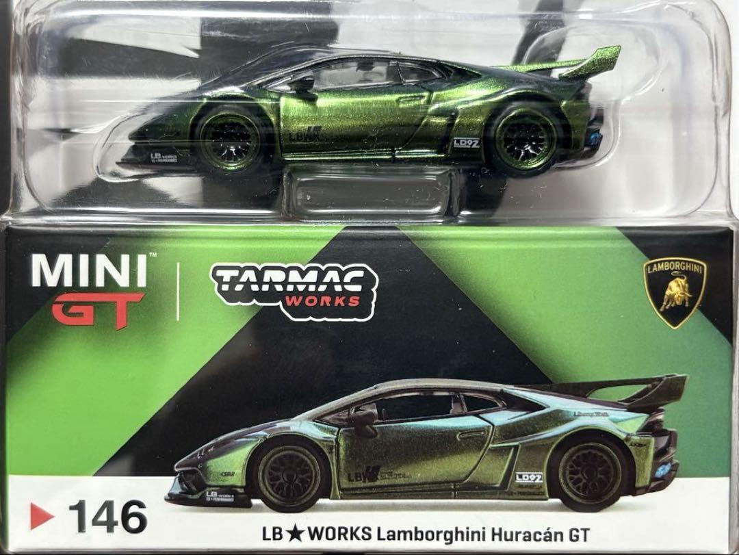 【残りわずか】 MINI GT LBWK ウラカン GT マジックグリーン 限定 146 - メルカリ ミニカー