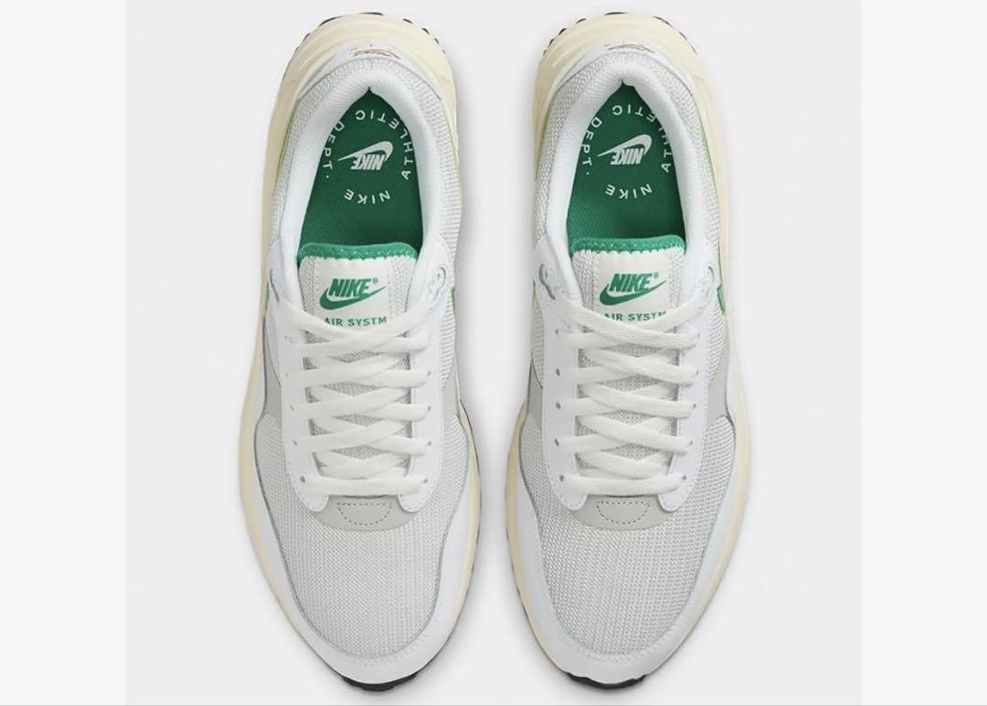 未使用品】NIKE エアマックス SYSTM FN7441-025 グリーン - メルカリ