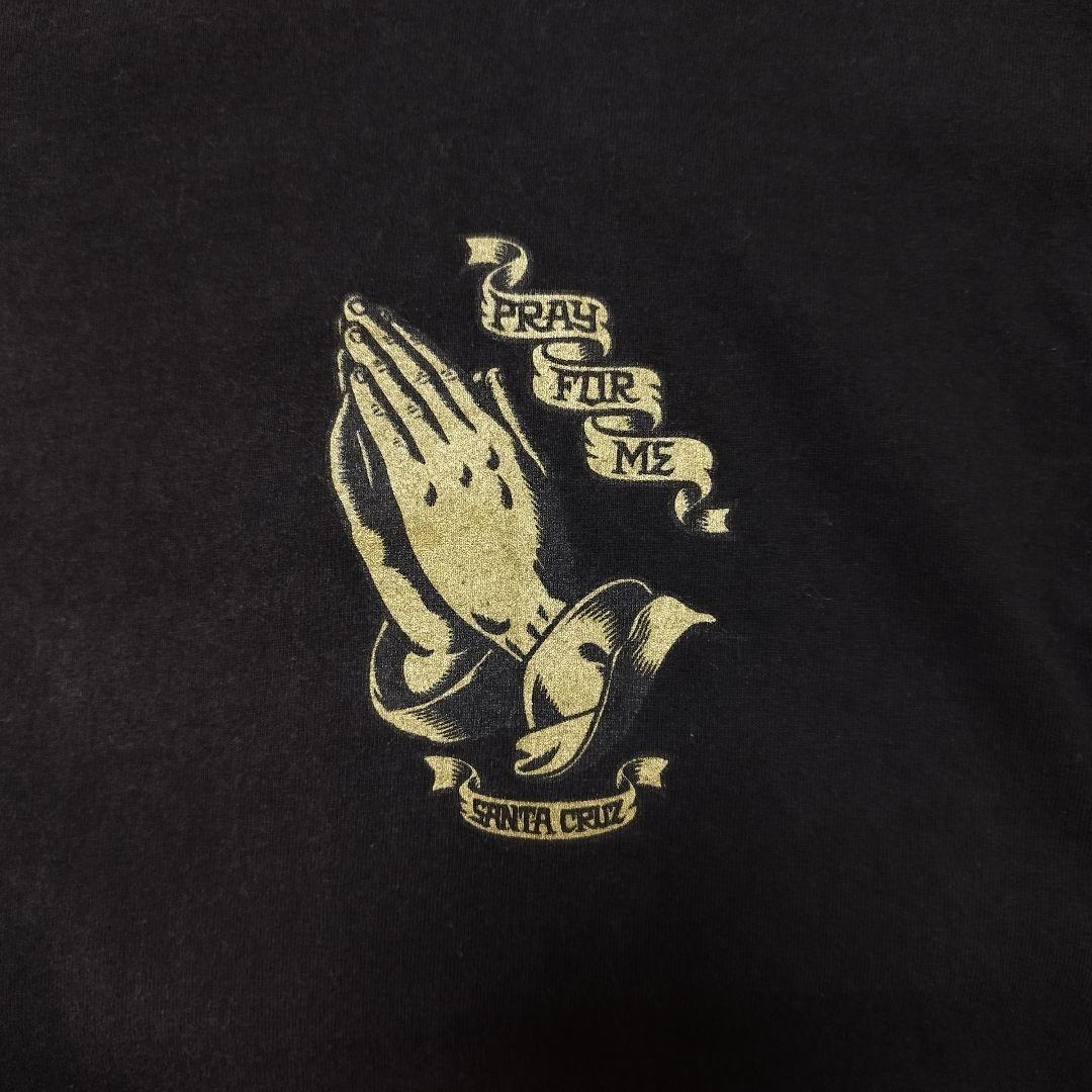NHS 00s メキシコ製 サンタクルーズ マリア プレイハンド Tシャツ 古着