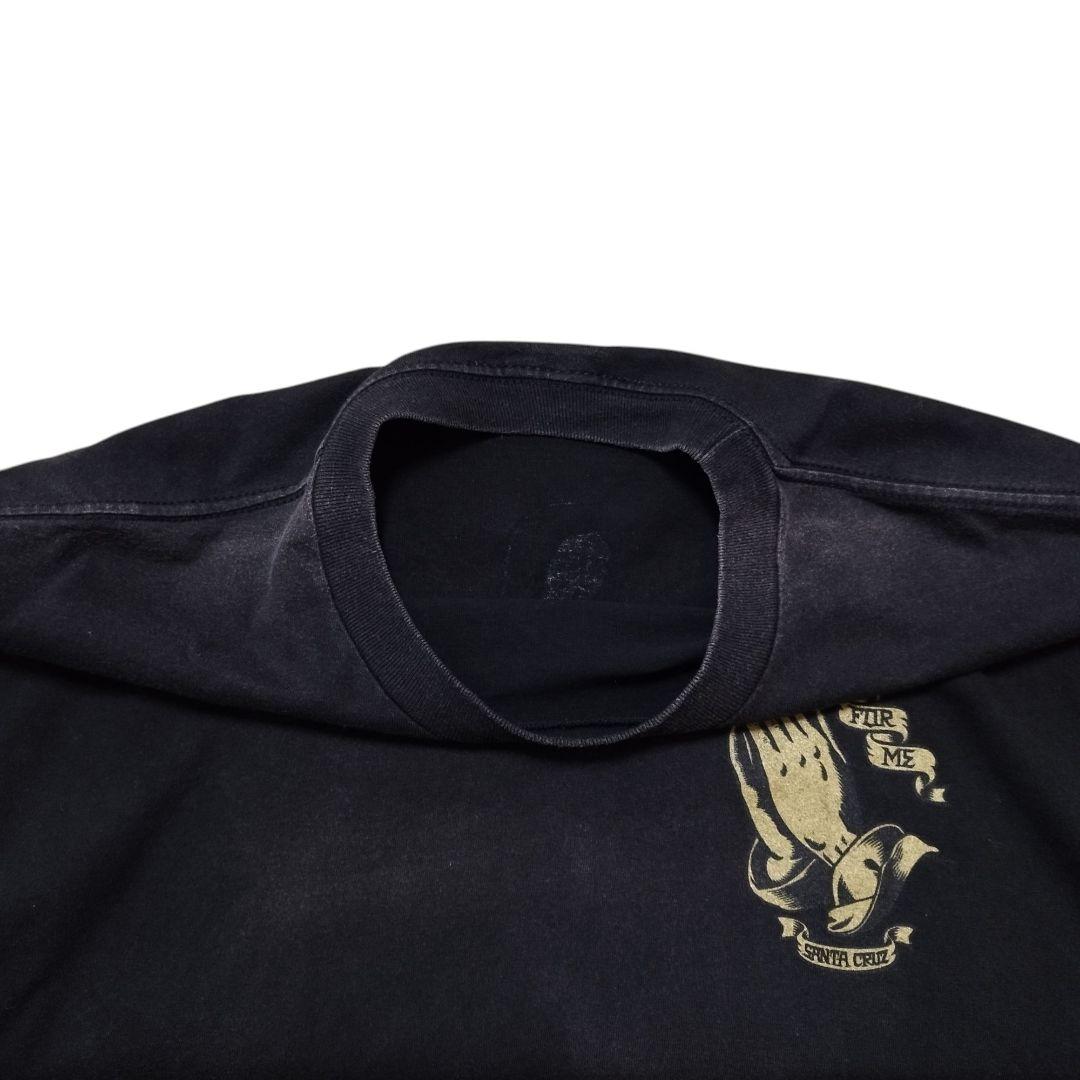 NHS 00s メキシコ製 サンタクルーズ マリア プレイハンド Tシャツ 古着