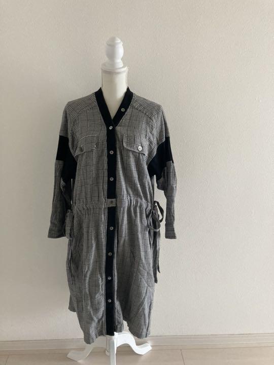 ルチェック 美品 ワンピース チェック CLgVq-m19561701431 メルシーボークー ークー