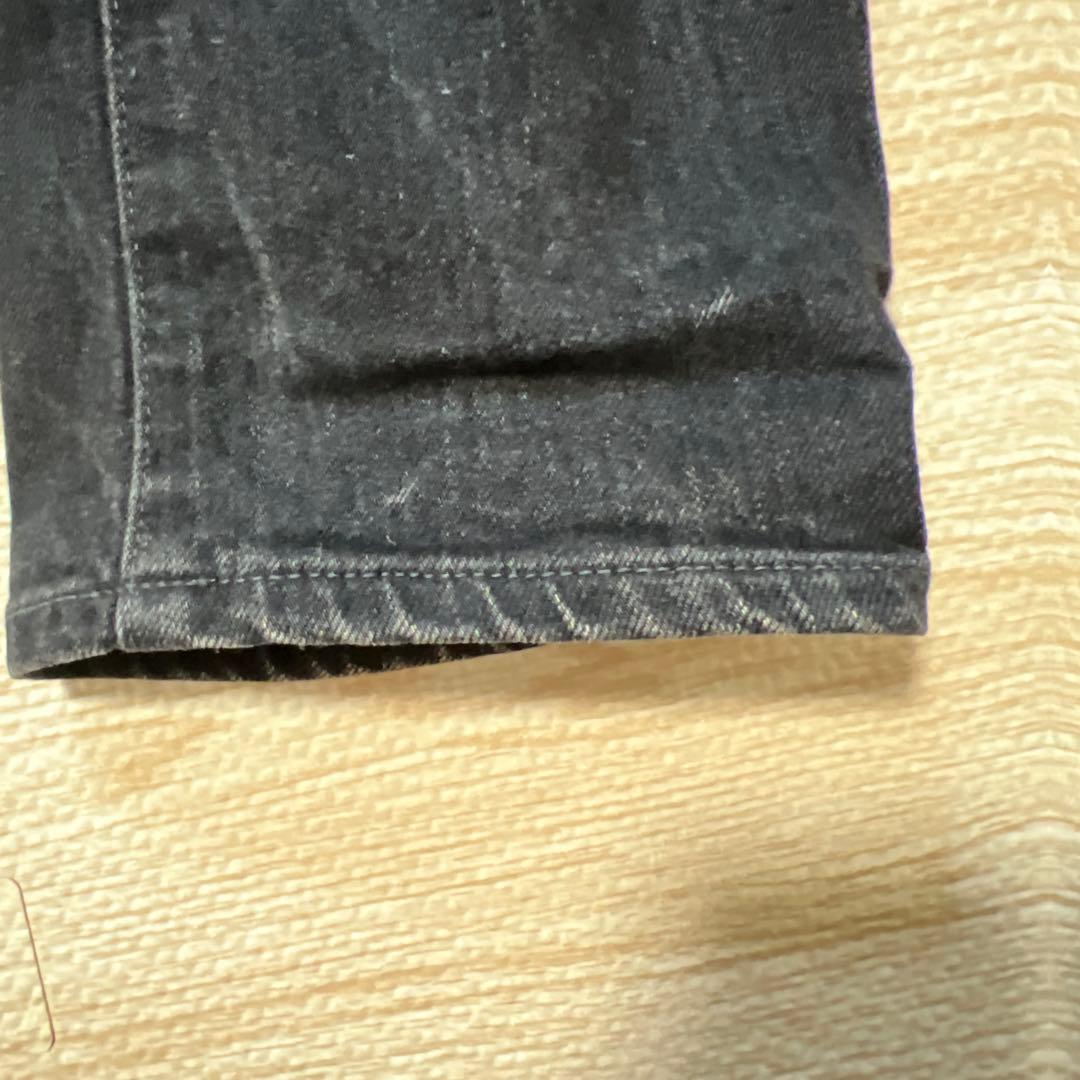 JieDa ジエダ　サルエルスキニーデニムパンツ ブラック サイズ2