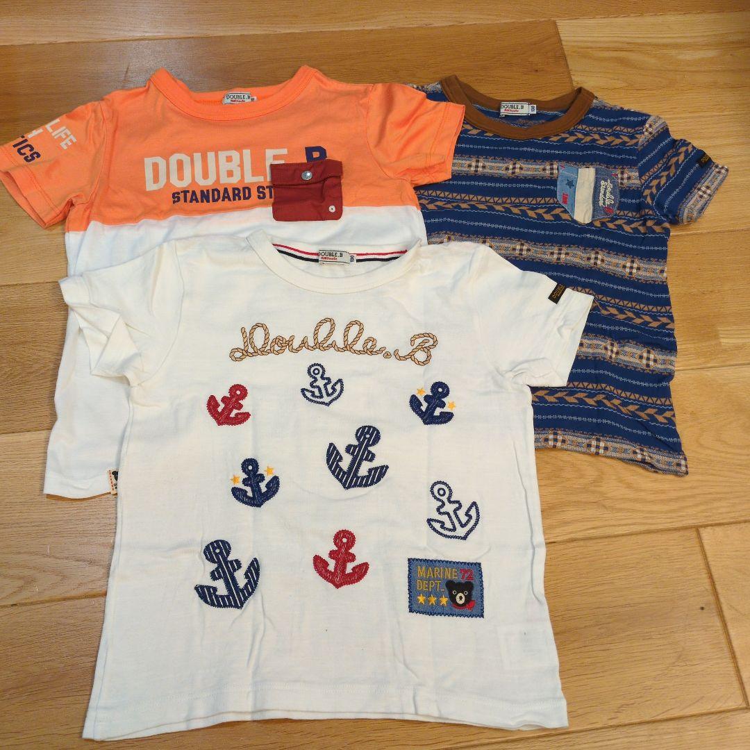 DOUBLE B Tシャツ 130cmセット - メルカリ