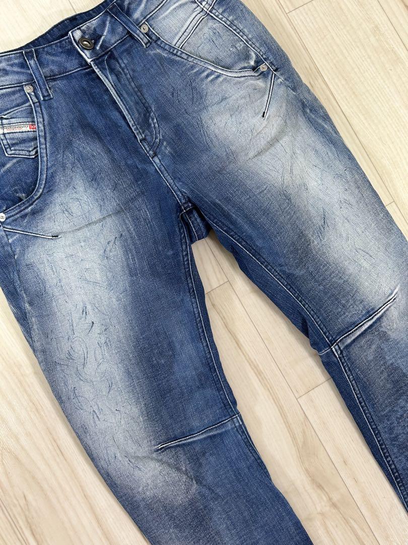 DIESEL ジョグデニム スウェットパンツ fayza W23
