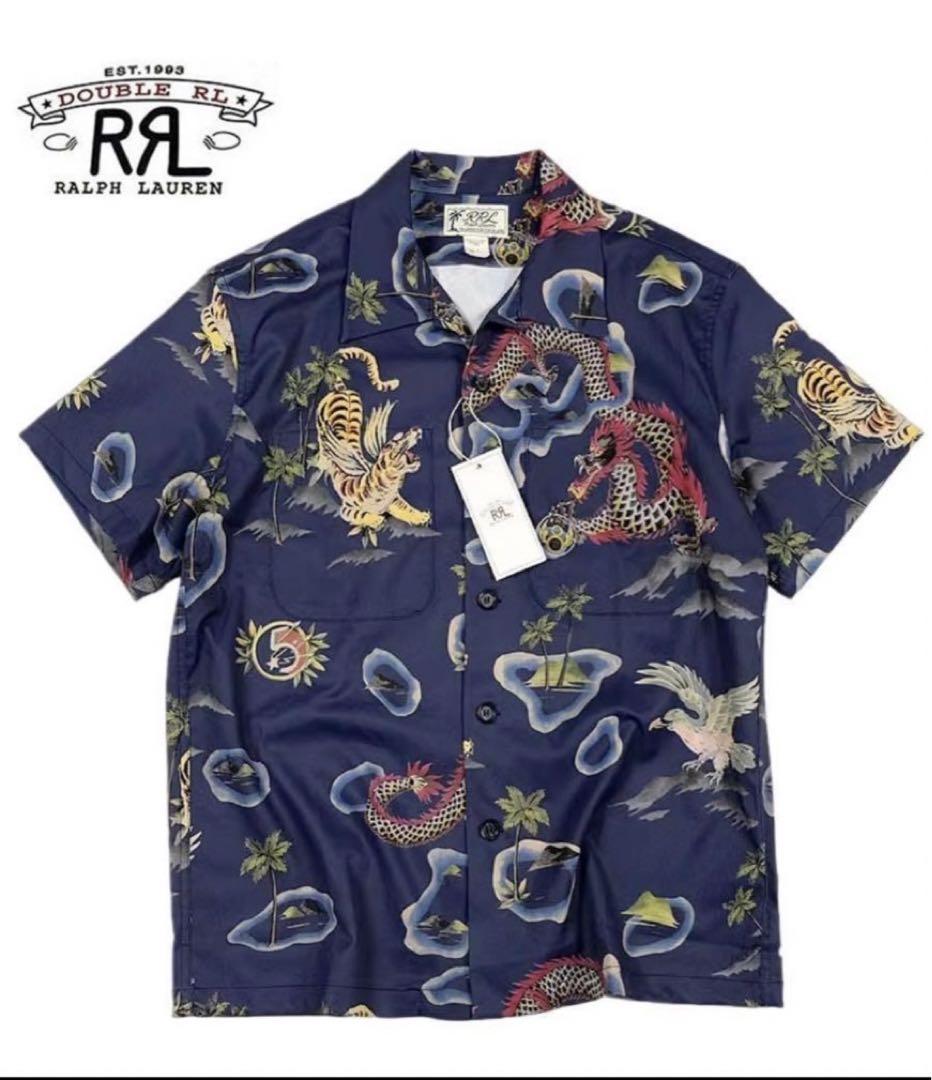 【美品】RRLダブルアールエル アロハシャツ