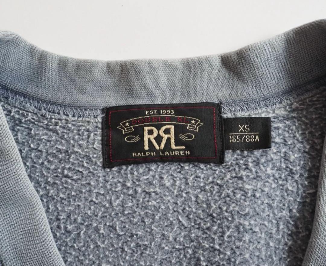 RRL スウェットカーディガン　ヴィンテージ