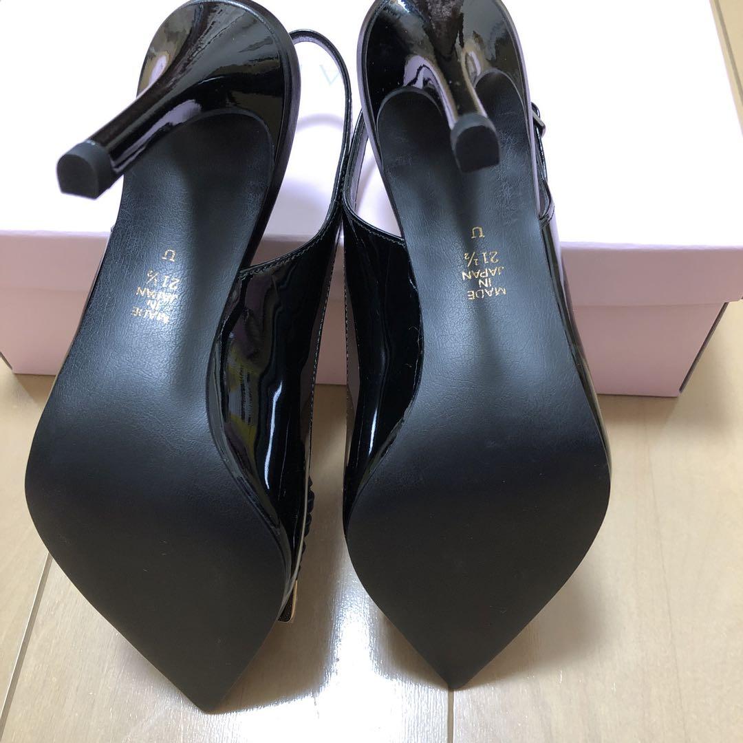 お値下げ　新品♪ダイアナ　バックベルトパンプス