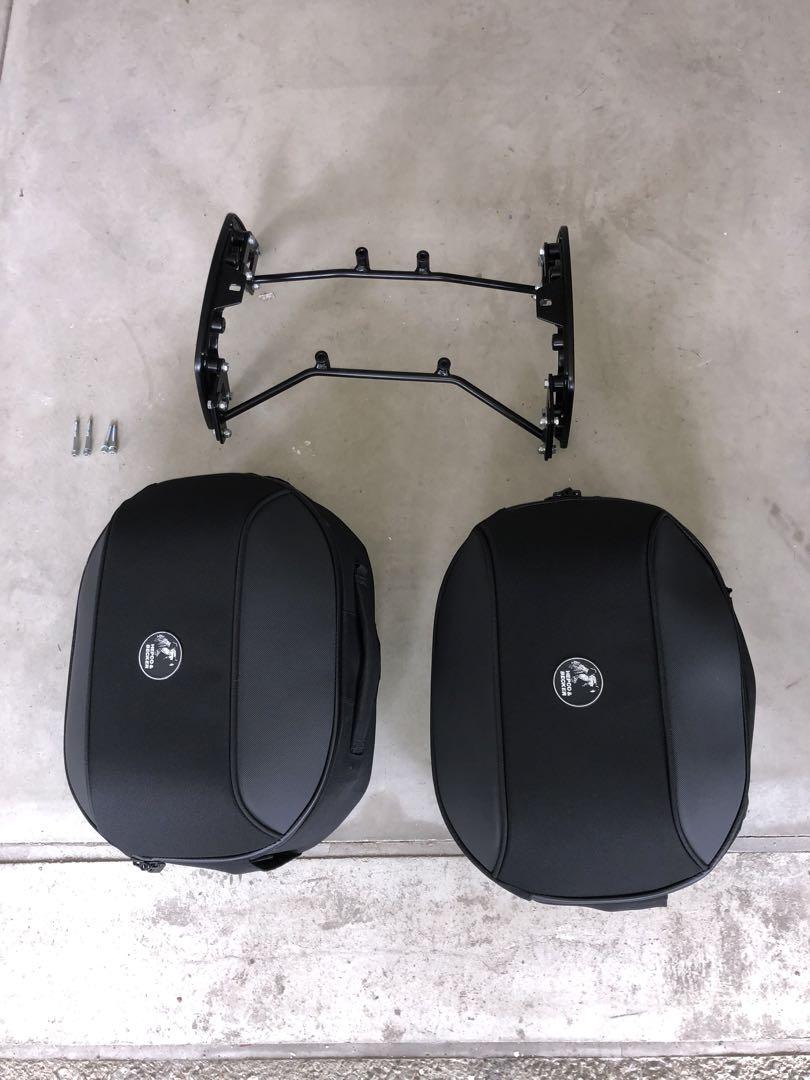 rninet ヘプコ&ベッカー ソフトサイドバック C-bow付き!