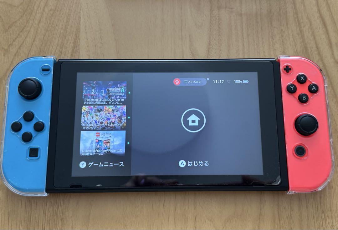 Nintendo Switch 青/赤 付属品あり 64GmicroSDカード付