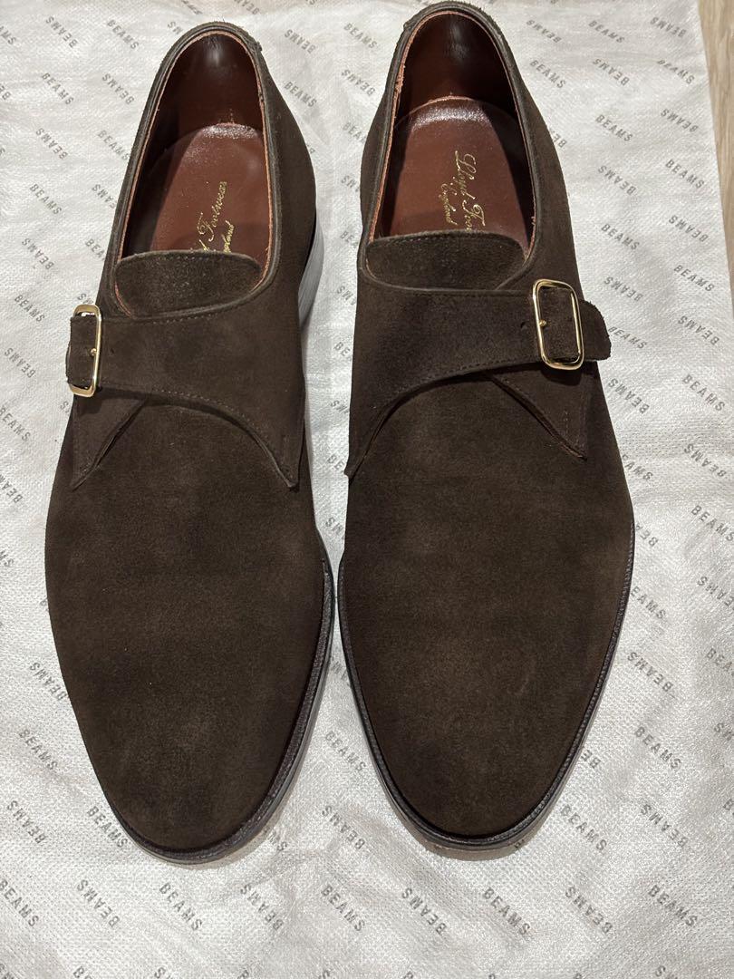 Lloyd Footwear スエード シングルモンク シューズ