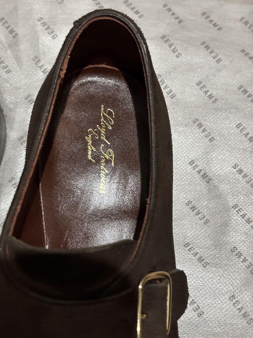 Lloyd Footwear スエード シングルモンク シューズ