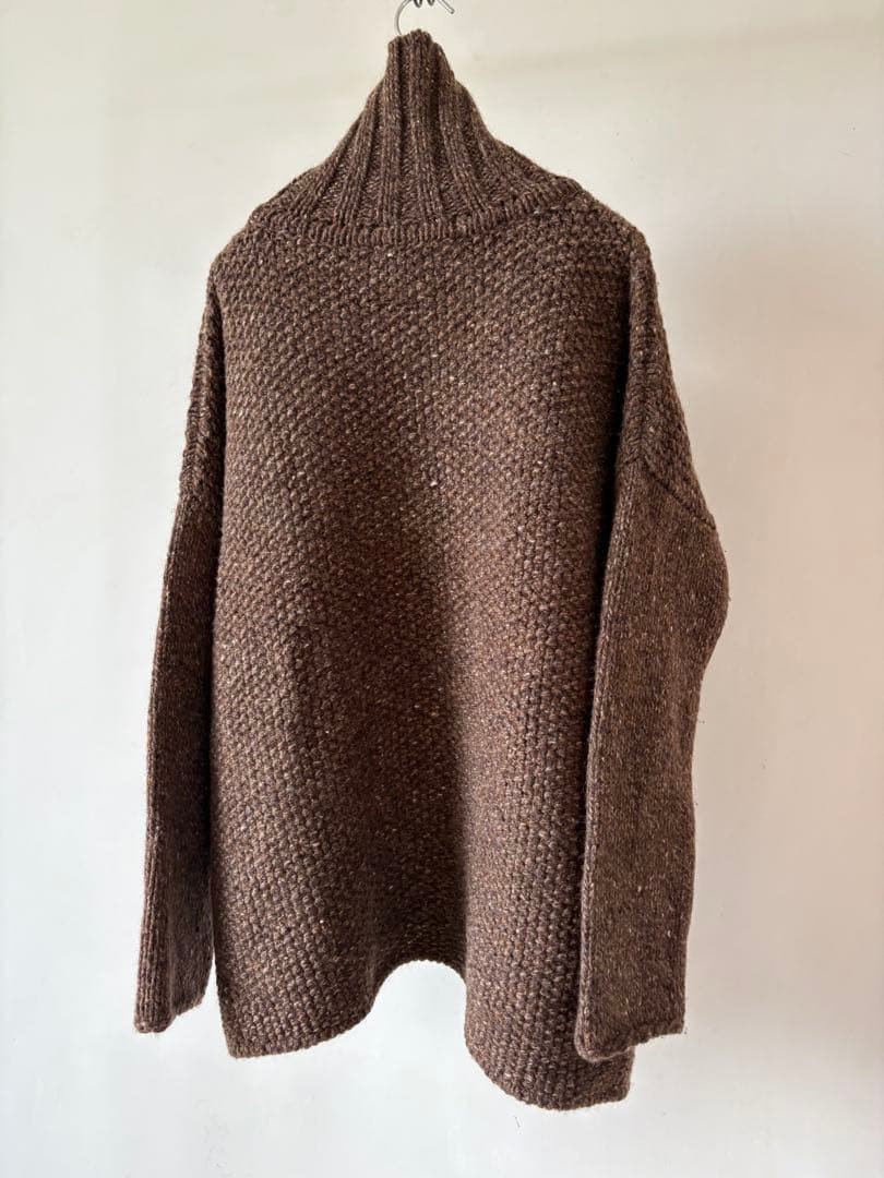 bamford ヴァンフォード ニット タートル ブラウンM WWW_MORNINGWALKER_COM