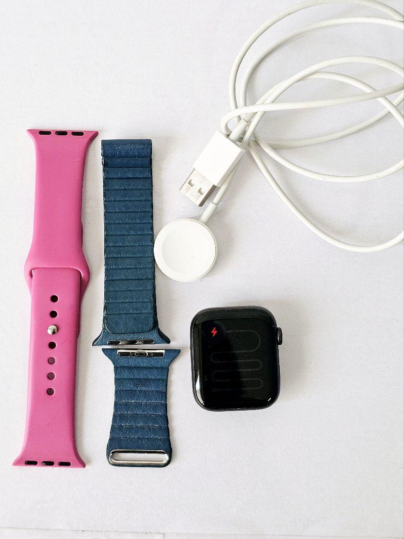 Apple Watch Series5 44MM バンド, 充電器付 動作確認済