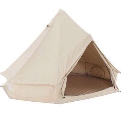 【新品・送料無料】グランデ  テント　コットン 素材　直径5m　8人就寝用