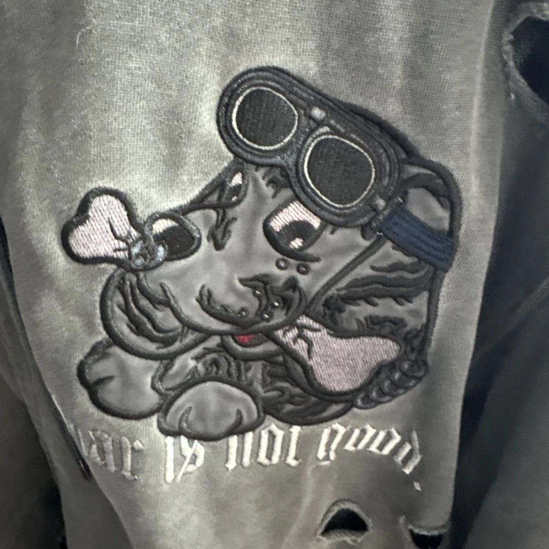ガルフィー ダメージ ジップパーカー 大型犬