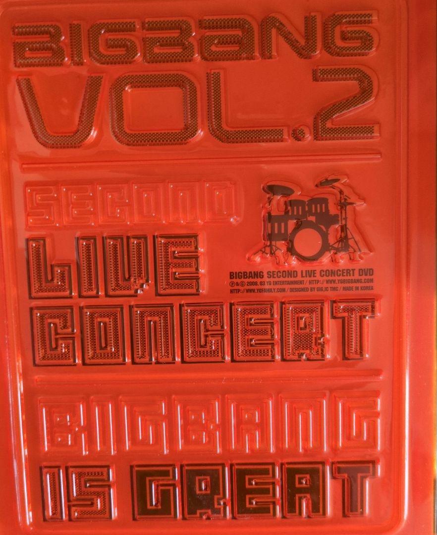 VOL.2 SECOND LIVE BIGBANG IS GREAT(韓国版) K-POP・アジア