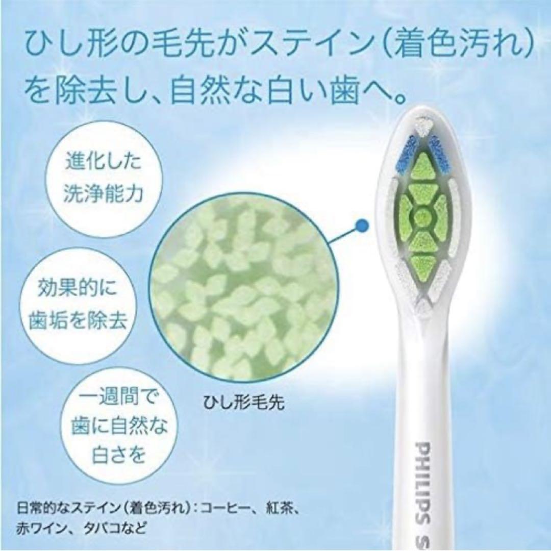 国内正規品　ソニッケアー　コンパクト　替ブラシ4本　レギュラー替ブラシ4本