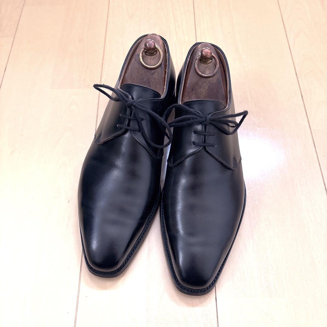 545.CROCKETT&JONES HIGHBURY プレーントゥ 7E