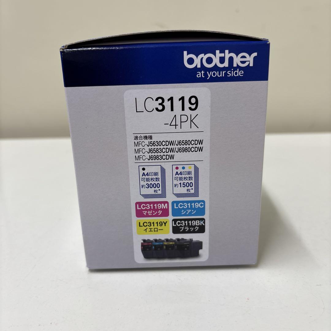 LC3119-4PK brother 純正インクカートリッジ 大容量4色パック Amazon.co.jp: LC3119 LC3119-4PK ブラザー(brother) 用 インク
