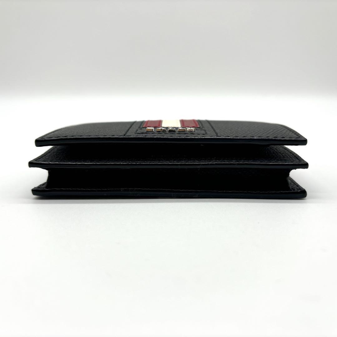 【新品未使用】バリー カードケース 名刺入れ 定期入れ ブラック レザー