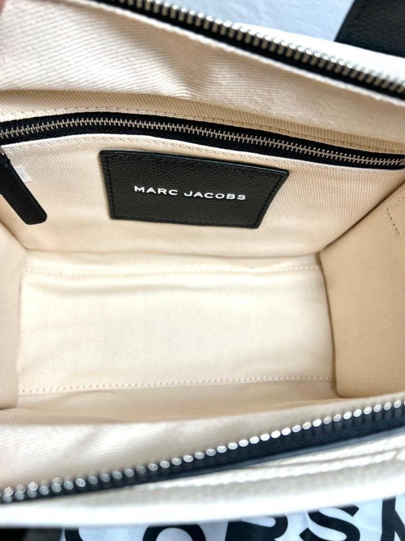 【人気定番】MARCJACOBS マークジェイコブス アイボリー ミニトート