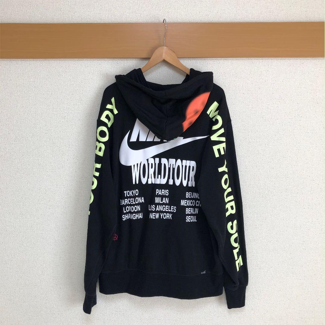 安い正規品 NIKE プルオーバーフーディ & ショーツ 0FZDY-m19577931194 WORLD TOUR 爆買い得価