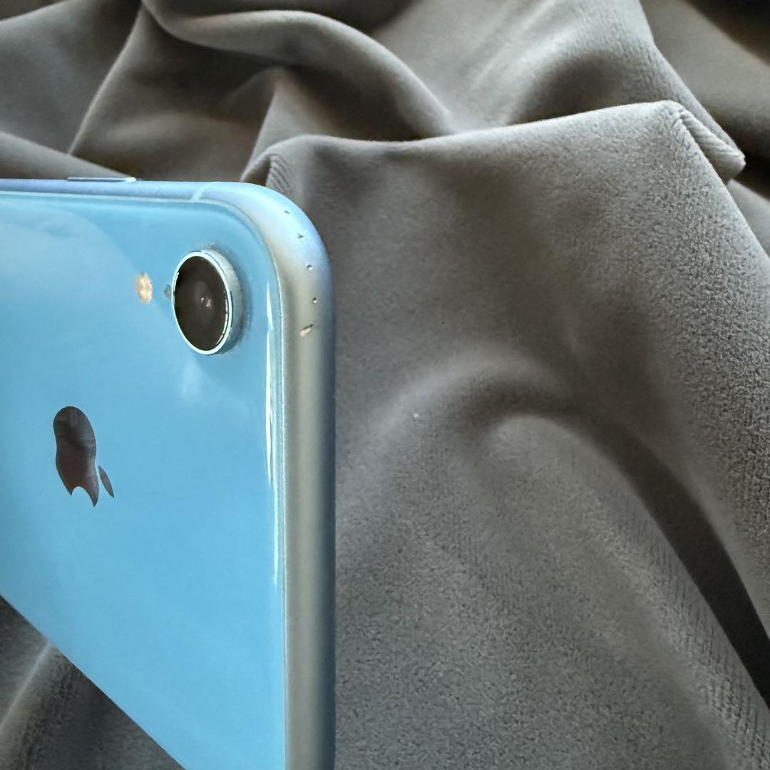 Apple iPhone XR (ブルー) 本体 64GB 付属品あり