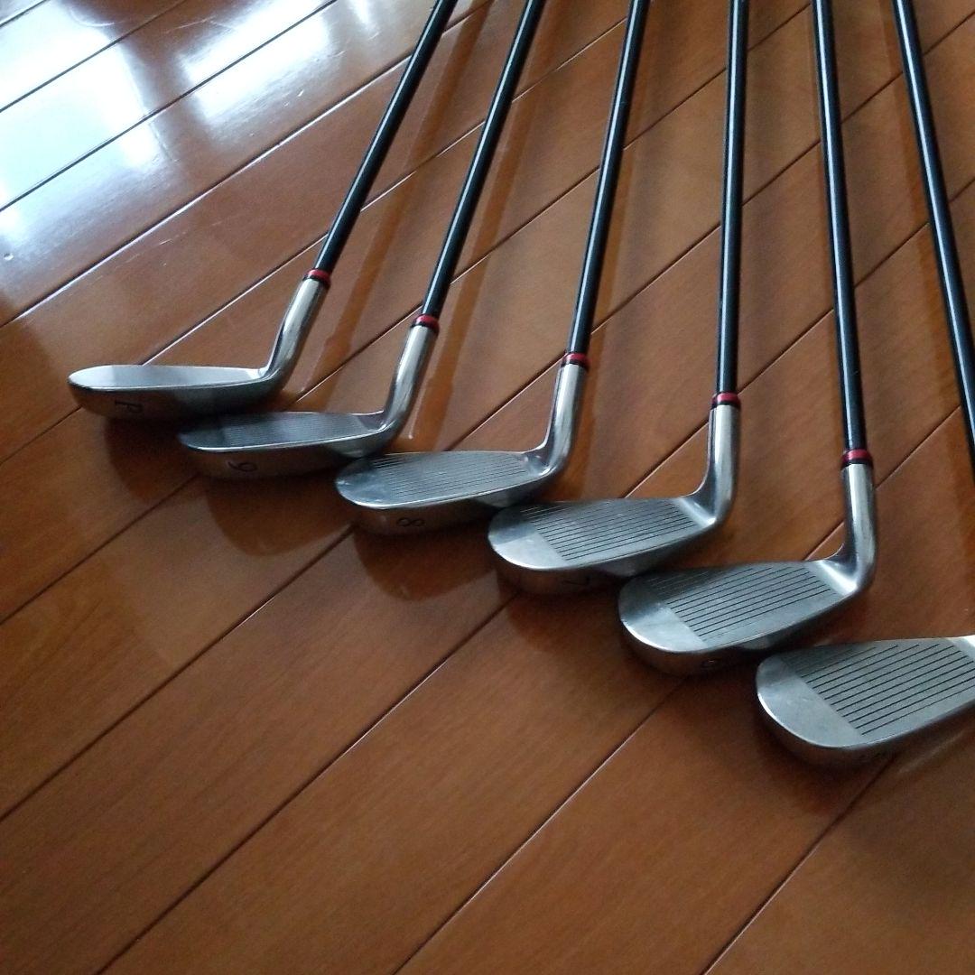 お買い得限定SALE アイアン セットです フレックスR グリップ交換済み 交換後3~4回使用しました ByMLj-m19578639662 超歓迎在庫