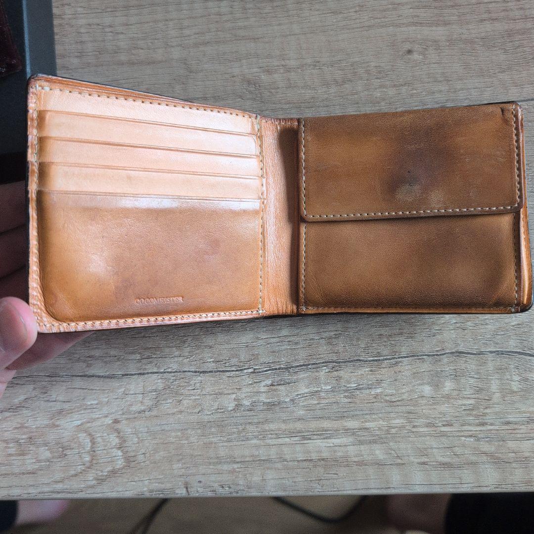 COCOMEISTER コードバン 二つ折り財布