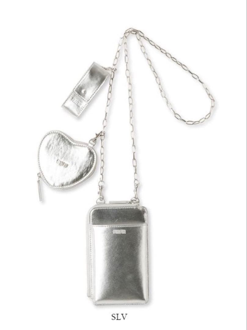 FURFUR 3SETマルチポーチ iPhone iPadケース 小物