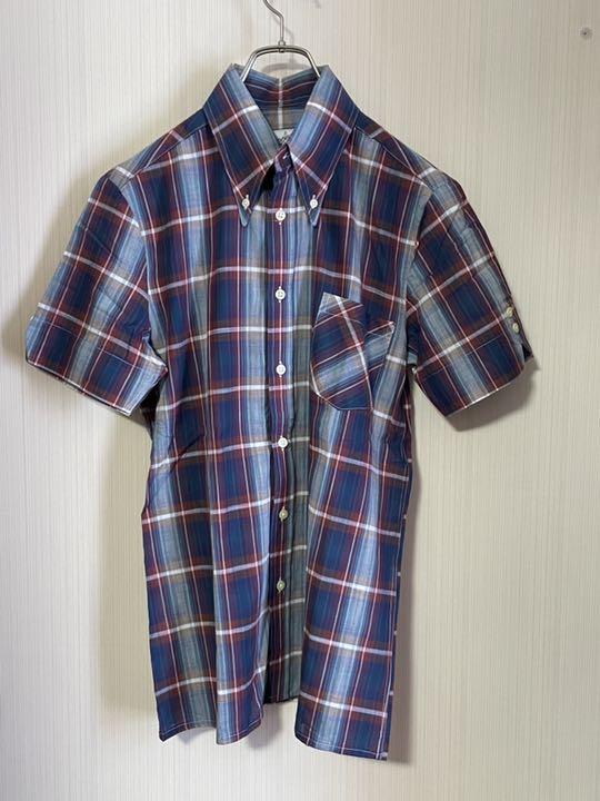 【英国製 ハンドメイド】Gregory Farmer チェック柄 BDシャツ