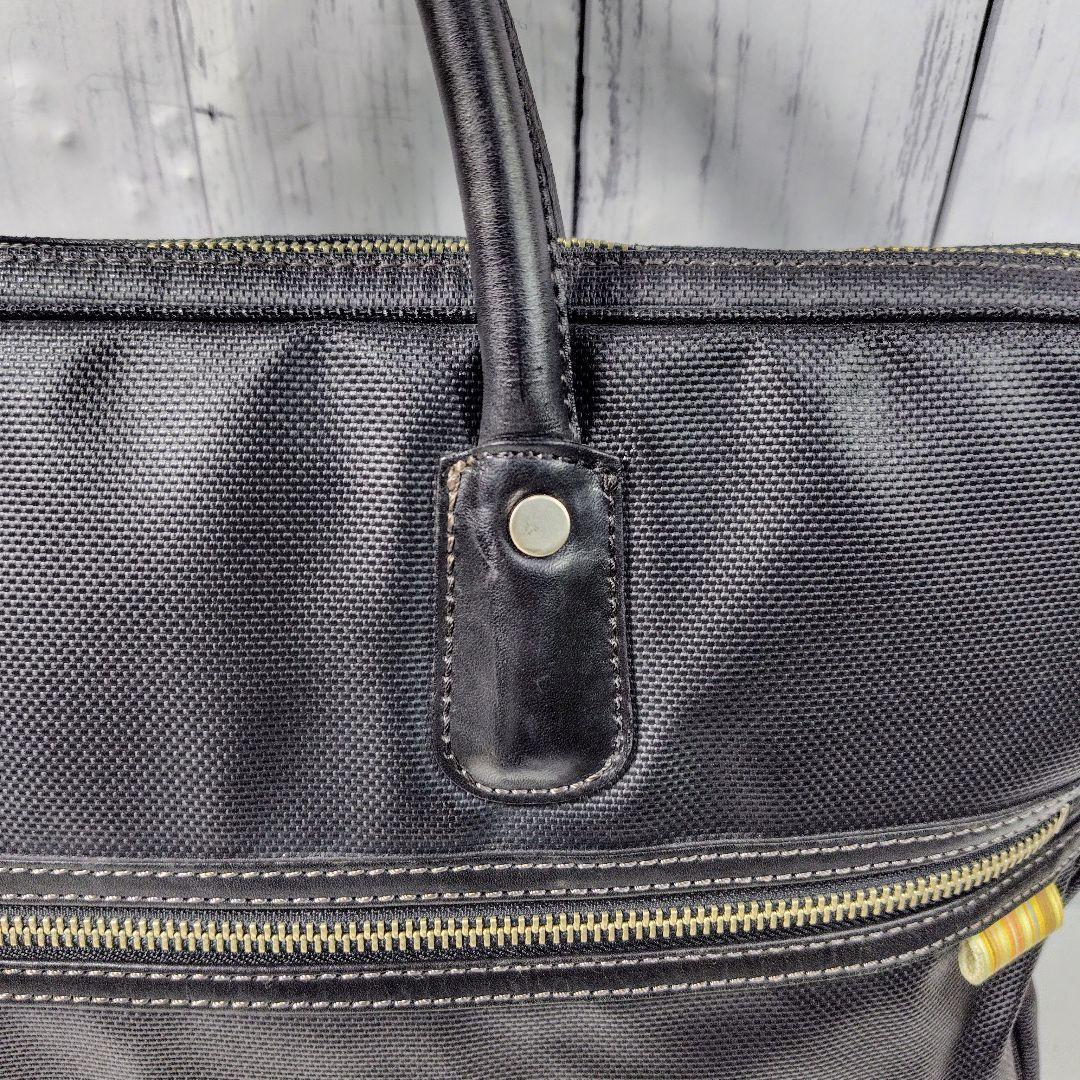 Paul Smith ビジネスバッグ ブリーフケース ナイロン×レザー 美品