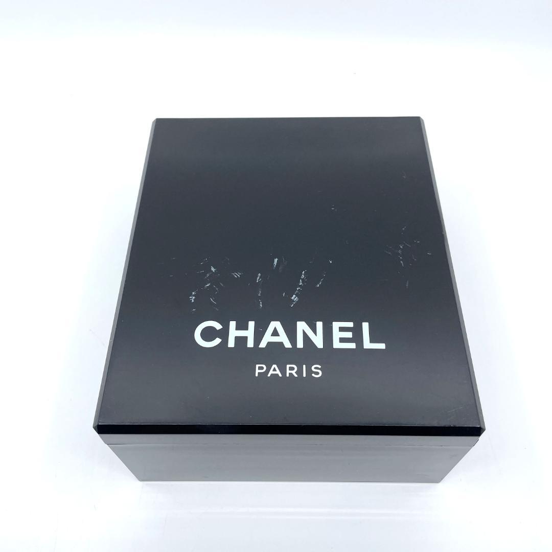 CHANEL ノベルティ　メイクボックス　非売品　ミラー付　ブラック　黒