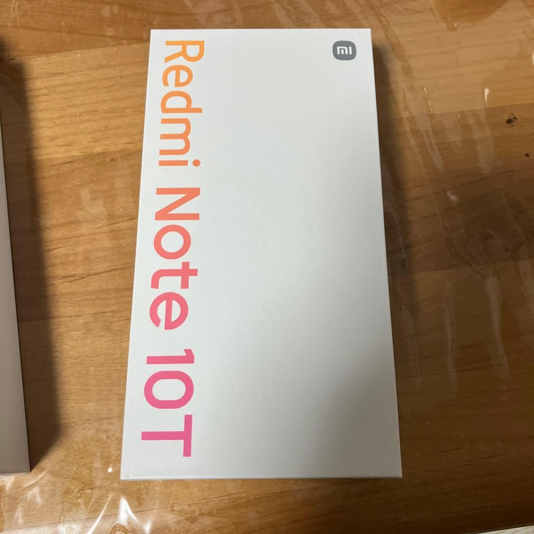 Redmi Note 10T  64GB未使用品（透明ケース付き）