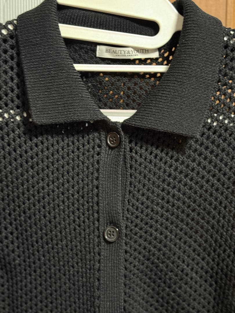 ビューティ＆ユース☆メッシュ5分袖カーディガン mdprevattcaulkingandwaterproofing.com