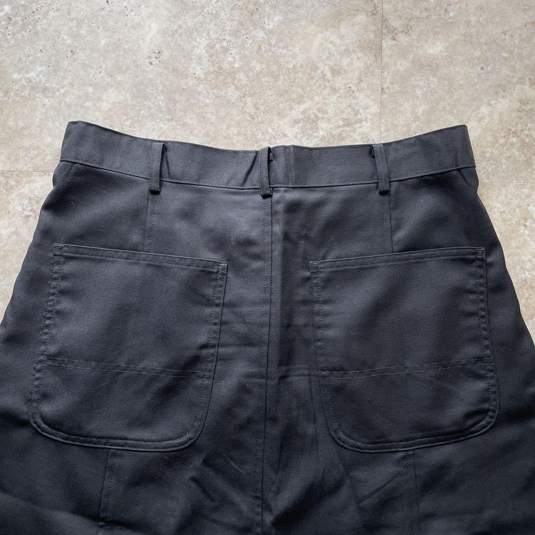 日本製【BLACK COMME des GARCONS】ウールサルエルパンツ S - スラックス