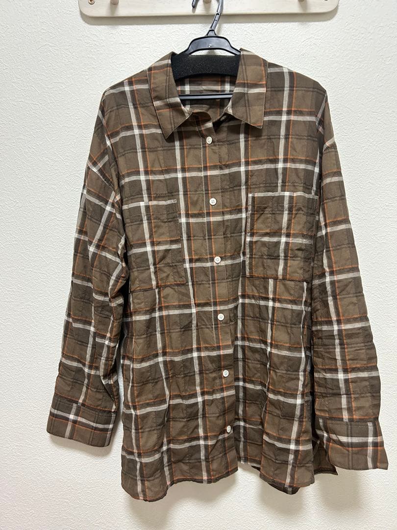 アルページュストーリーオリジナル チェックシャツM Arpege story